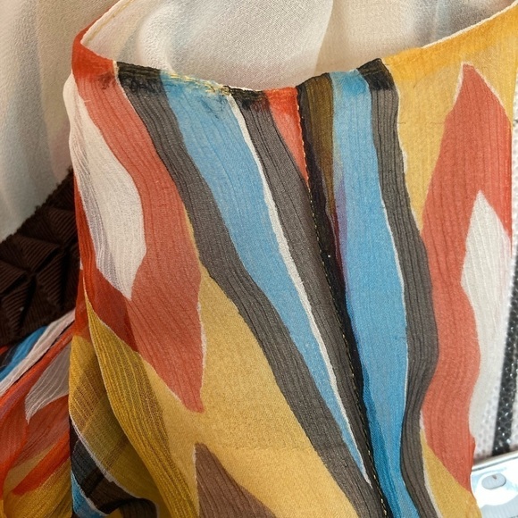 Tory Burch Sleeveless Silk Midi Dress - Picture 10 of 10